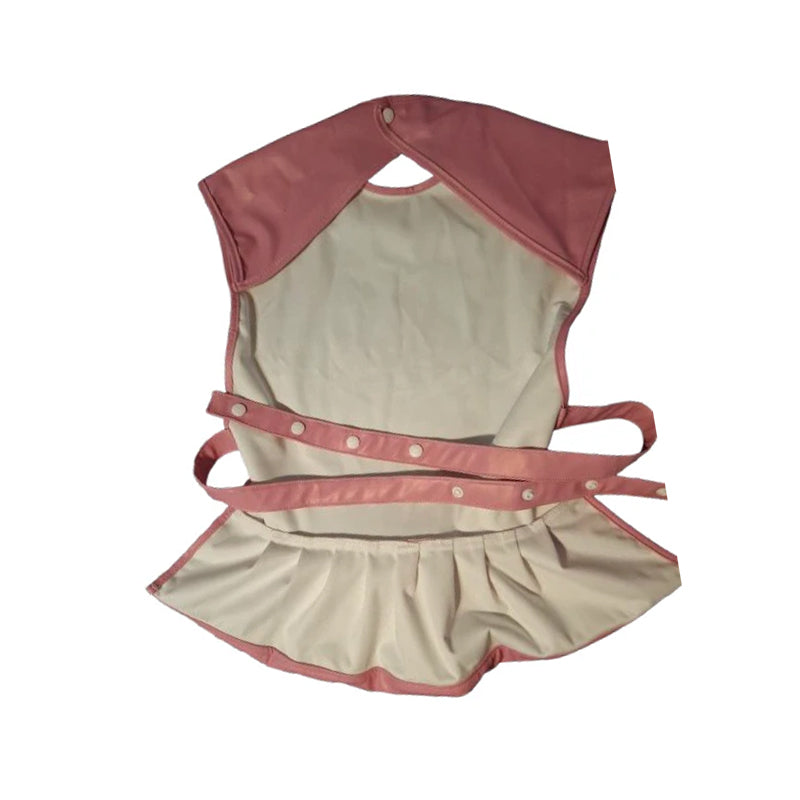 Girls Unicorn Bib Shirt – Built-In Food Catcher